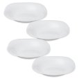 画像6: ボルミオリロッコ じょうぶな白い深皿 パルマ 4枚組 セット 強化ガラス 白い食器 盛皿 お皿 角皿 ボルミオリ・ロッコ【ネコポス不可】