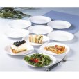画像2: ボルミオリロッコ じょうぶな白い取皿 10枚組 セット 強化ガラス 白い食器 小皿 お皿 丸皿 ケーキ皿 銘々皿 ボルミオリ・ロッコ【ネコポス不可】