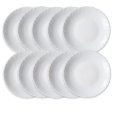 画像9: ボルミオリロッコ じょうぶな白い取皿 10枚組 セット 強化ガラス 白い食器 小皿 お皿 丸皿 ケーキ皿 銘々皿 ボルミオリ・ロッコ【ネコポス不可】